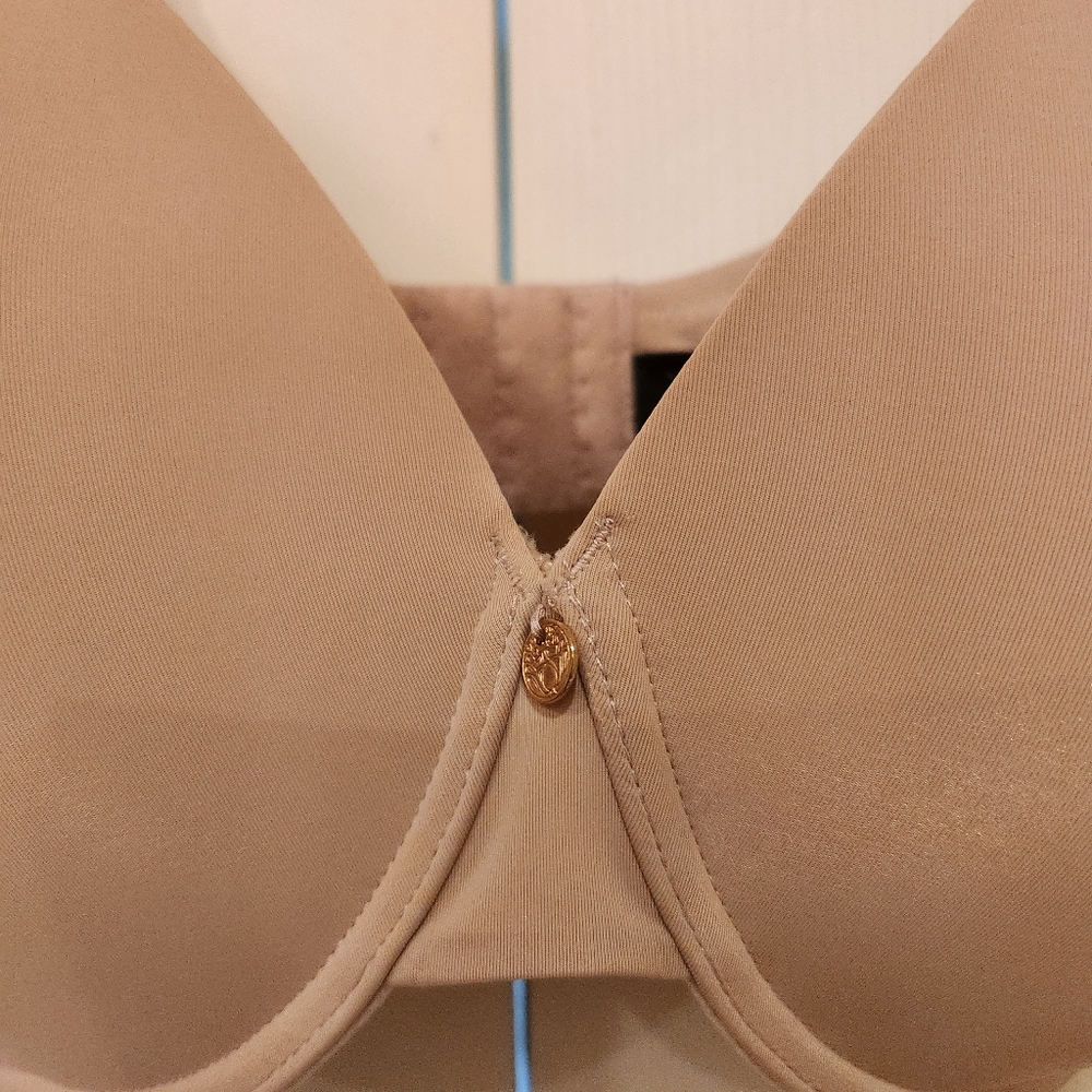 Natori Beige Pure Luxe Custom Coverage Underwire … - image 2